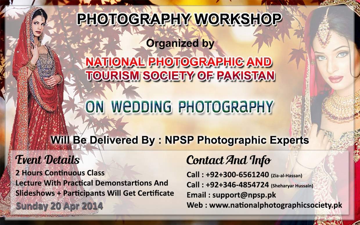 04. Photography Workshop In Lahore Pakistan On Wedding Photography