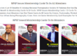 NPSP Issued Photographers Membership Cards