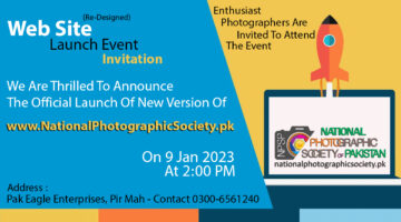 Web Site Launch Event Of National Photographic Society Of Pakistan www.nationalphotographicsociety.pk