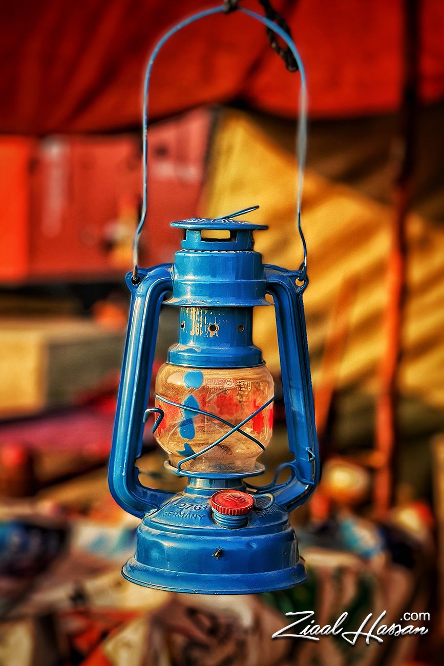 Blue Lantern, Timeless Light- Dr. Zia-al-Hassan Photography