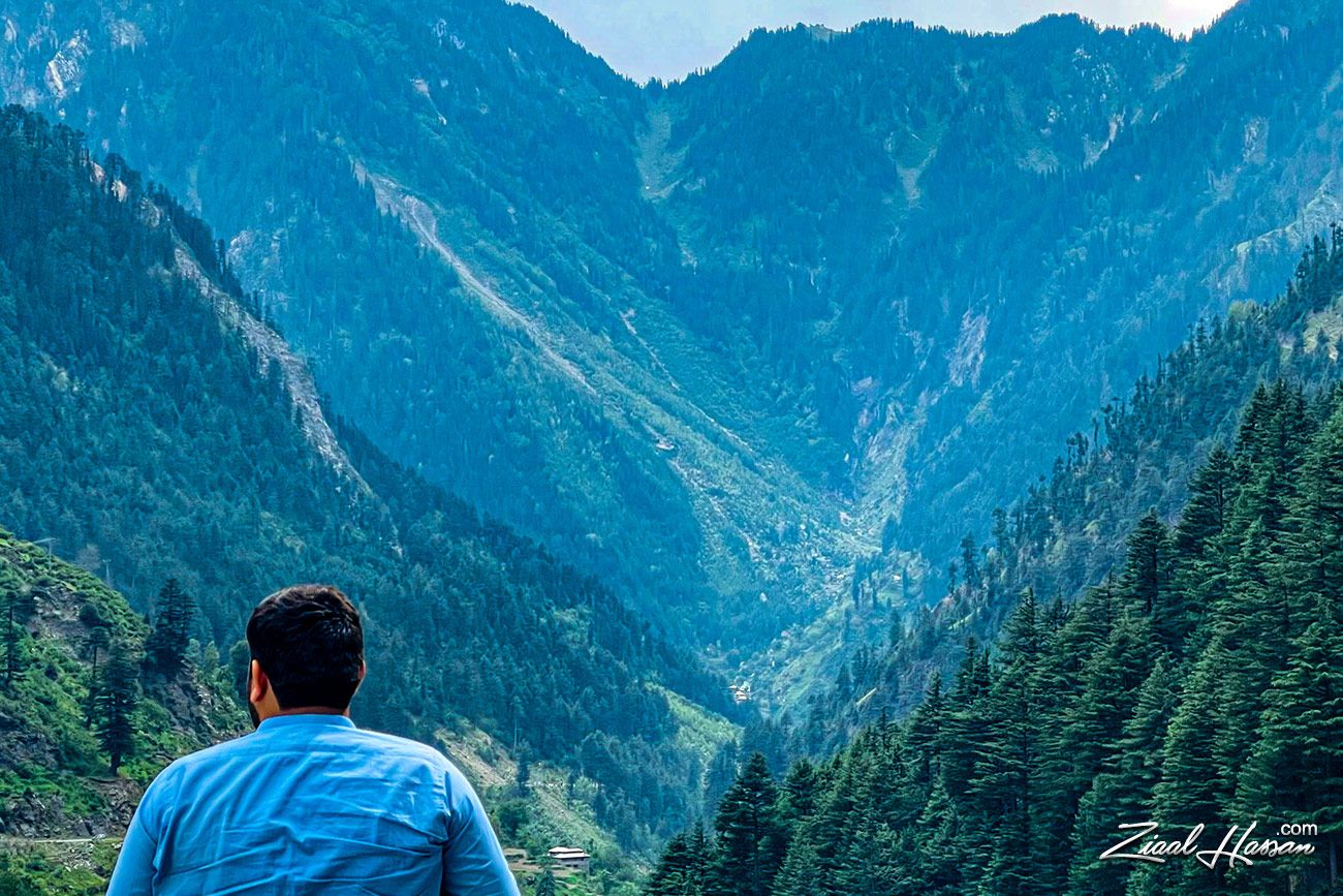 Breathtaking View of Lush Green Mountain Valleys - Dr. Zia-al-Hassan Photography