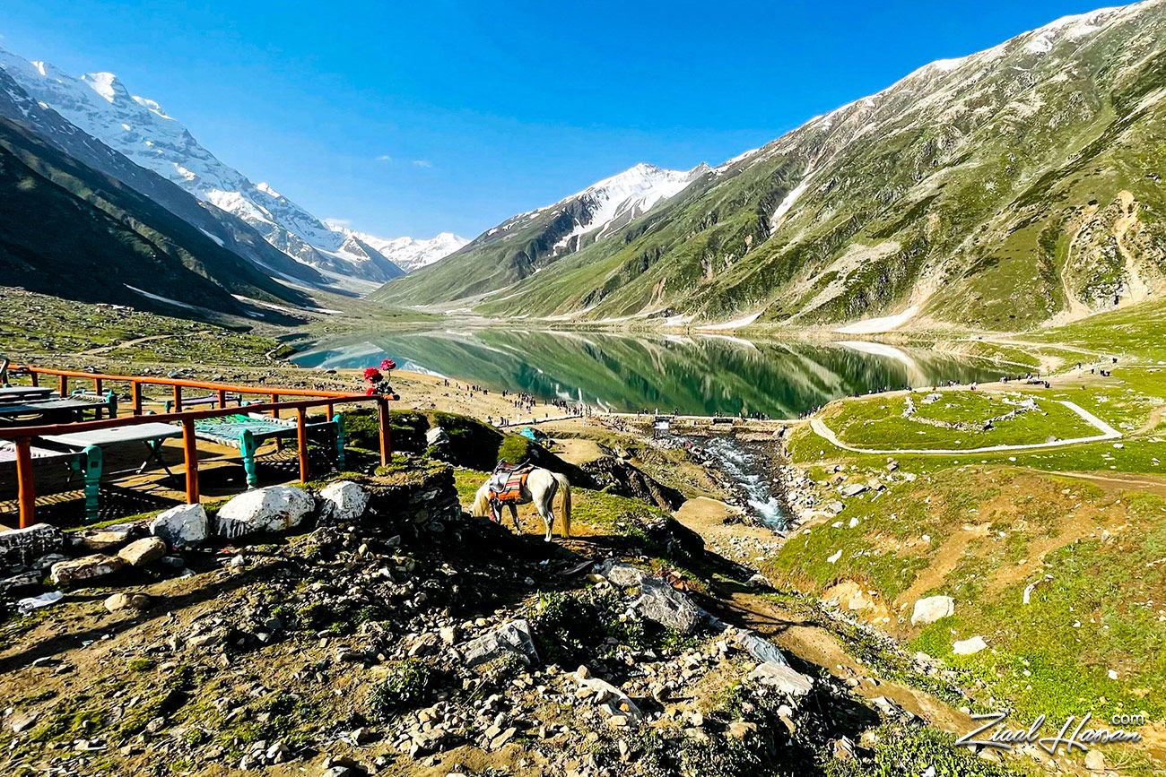 Majestic Reflection of Snow-Capped Mountains in Saif-ul-Mulook Lake - Dr. Zia-al-Hassan Photography