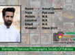 Amsal Qureshi Member Of National Photographic Society Of Pakistan NPSP