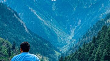 Breathtaking View of Lush Green Mountain Valleys - Dr. Zia-al-Hassan Photography