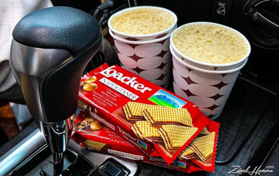 Coffee and Wafers Road Trip Snack - Dr. Zia-al-Hassan Photography