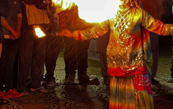Spectacular Traditional Fire Breathing Performance - Dr. Zia-al-Hassan Photography