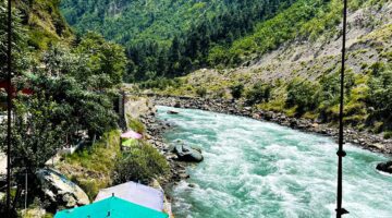 Turquoise Mountain River Flowing Through a Scenic Valley - Dr. Zia-al-Hassan Photography